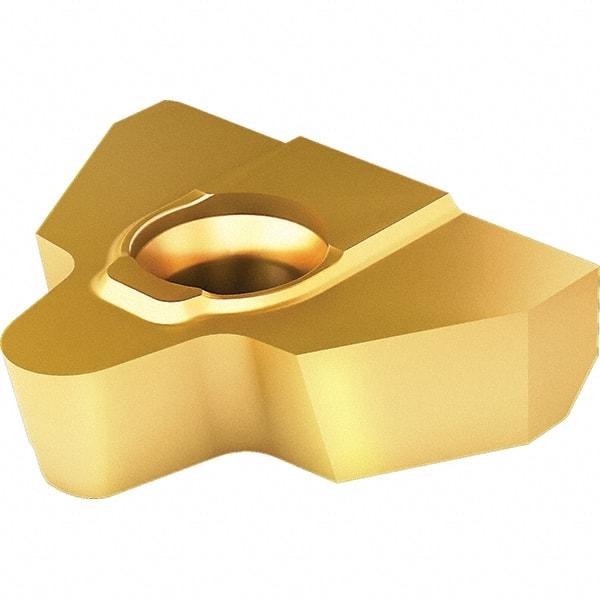 Vargus - 5MGER External Right Hand RD20400 Laydown Threading Insert - Grade VKX, TiN Coated Carbide, 15.88mm Inscribed Circle - Apex Tool & Supply