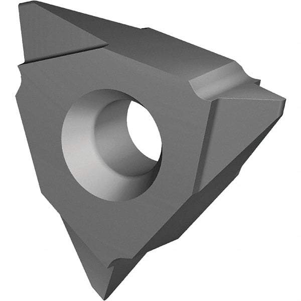 Vargus - 5VER External Right Hand 3 ABUT Laydown Threading Insert - Grade VK2, Uncoated Coated Carbide, 15.88mm Inscribed Circle - Apex Tool & Supply