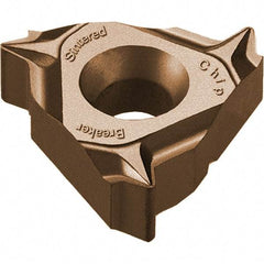 Vargus - 2JIR Internal Right Hand 18 UN Laydown Threading Insert - Grade VRX, AlTiN Coated Carbide - Apex Tool & Supply