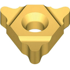 Vargus - 4UE External Left & Right Hand 3 STACME Laydown Threading Insert - Grade VKX, TiN Coated Carbide - Apex Tool & Supply
