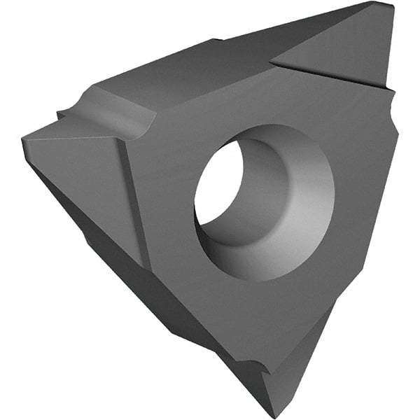 Vargus - 3VER External Right Hand 14 BSPT Laydown Threading Insert - Grade VM7, Multi-Layer Coated Carbide - Apex Tool & Supply