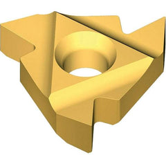 Vargus - 6.0KIR Internal Right Hand ISO Laydown Threading Insert - Grade VKX, TiN Coated Carbide, 6mm Inscribed Circle - Apex Tool & Supply