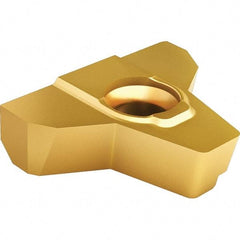 Vargus - 5MGIR Internal Right Hand TR Laydown Threading Insert - Grade VKX, TiN Coated Carbide, 15.88mm Inscribed Circle - Apex Tool & Supply
