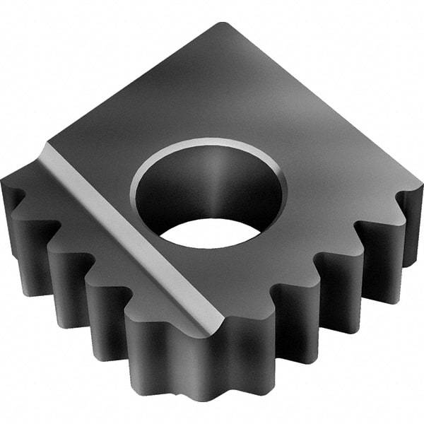 Vargus - CNGA64ER External Right Hand 10 APIRD Laydown Threading Insert - Grade VTX, Uncoated Coated Carbide - Apex Tool & Supply