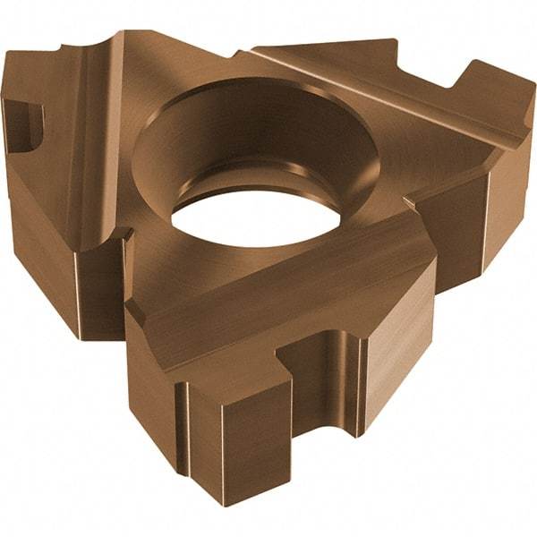 Vargus - 4FIR Internal Right Hand 6 VAM Laydown Threading Insert - Grade VRX, AlTiN Coated Carbide - Apex Tool & Supply