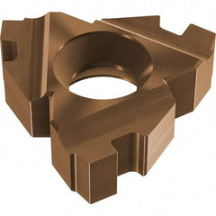 Vargus - 4FIR Internal Right Hand 6 VAM Laydown Threading Insert - Grade VRX, AlTiN Coated Carbide - Apex Tool & Supply