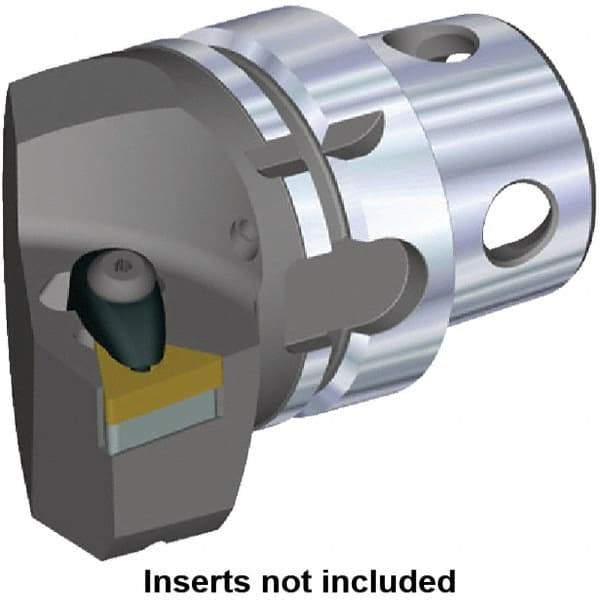Kennametal - Insert Style TN.. 220408, TN.. 432, 70mm Head Length, Right Hand Cut, Internal/External Modular Threading Cutting Unit Head - System Size KM4X63, 43mm Center to Cutting Edge, Series Kenclamp - Apex Tool & Supply