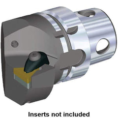 Kennametal - Insert Style TN.. 220408, TN.. 432, 70mm Head Length, Right Hand Cut, Internal/External Modular Threading Cutting Unit Head - System Size KM4X63, 43mm Center to Cutting Edge, Series Kenclamp - Apex Tool & Supply