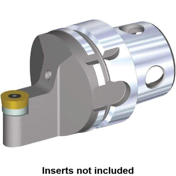 Kennametal - Insert Style RC.. 1605M0, 70mm Head Length, Neutral Cut, Internal/External Modular Threading Cutting Unit Head - System Size KM4X63, 8mm Center to Cutting Edge, Series KM4X - Apex Tool & Supply