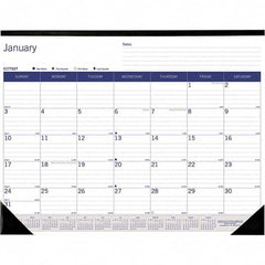 Blueline - Note Pads, Writing Pads & Notebooks Writing Pads & Notebook Type: Desk Pad Calendar Size: 22 x 17 - Apex Tool & Supply