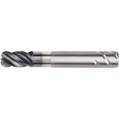 Kennametal - 25mm, 4 Flute, Single End, Solid Carbide, 6mm Corner Radius End Mill - 135mm OAL, 38° Helix, Right Hand Flute, 37.5mm LOC, Right Hand Cut, 75mm Extended Reach - Apex Tool & Supply