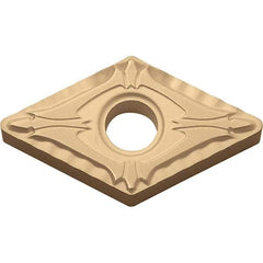 Kyocera - DNMG431 XP Grade CA025P Carbide Turning Insert - TiCN/Al2O3/TiN Finish, 55° Diamond, 1/2" Inscr Circle, 3/16" Thick, 1/64" Corner Radius - Apex Tool & Supply