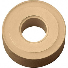Kyocera - RNMG43 Grade CA025P Carbide Turning Insert - TiCN/Al2O3/TiN Finish, Round, 1/2" Inscr Circle, 3/16" Thick, 0" Corner Radius - Apex Tool & Supply
