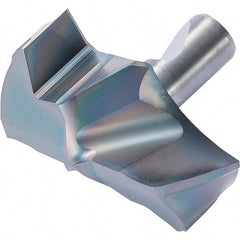 Kyocera - Series DA, 16mm Diam Grade PR1535 60° Replaceable Drill Tip - Carbide, Megacoat Nano Finish, 160 Seat Size - Apex Tool & Supply