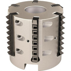 Vargus - 57.94mm Cut Diam, 200mm Max Hole Depth, 27mm Shank Diam, Internal/External Indexable Thread Mill - Insert Style R41, 6 Inserts, Toolholder Style RTMC-D, 50mm OAL - Apex Tool & Supply