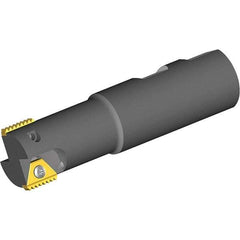 Vargus - 2.047" Cut Diam, 2.56" Max Depth of Cut, 1-1/2" Shank Diam, Internal/External Indexable Thread Mill - Insert Style 6B, 3/4" Insert Size, 2 Inserts, Toolholder Style TM2C, 5.315" OAL - Apex Tool & Supply