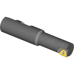 Vargus - 1.181" Cut Diam, 2.05" Max Depth of Cut, 1" Shank Diam, Internal/External Indexable Thread Mill - Insert Style 5, 5/8" Insert Size, 1 Insert, Toolholder Style TMC, 4.37" OAL - Apex Tool & Supply
