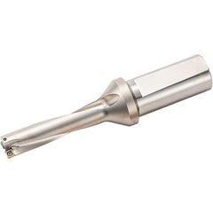Kyocera - 3.752" Max Drill Depth, 4xD, 0.938" Diam, Indexable Insert Drill - 2 Inserts, 1" Shank Diam, Weldon Shank - Apex Tool & Supply