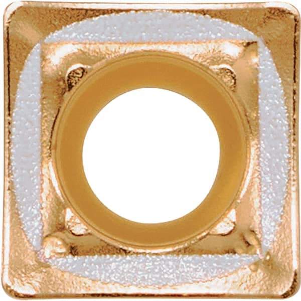 Kyocera - SCMT070305 GH-E Grade CA415D Carbide Indexable Drill Insert - TiCN/Al2O3/TiN Finish, Square, 7.65mm Inscribed Circle - Apex Tool & Supply