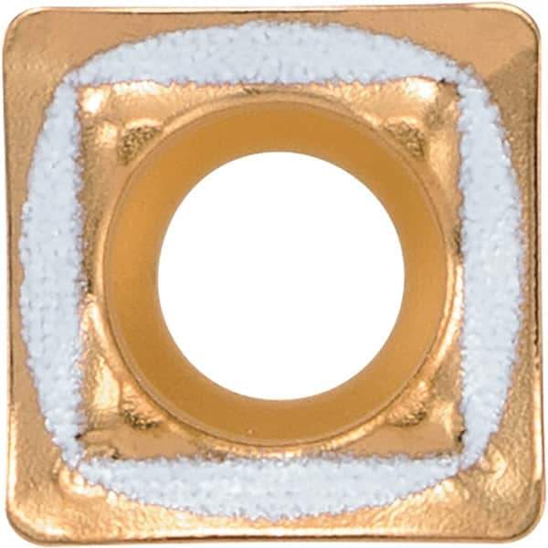 Kyocera - SCMT060205 GM-E Grade CA415D Carbide Indexable Drill Insert - TiCN/Al2O3/TiN Finish, Square, 6.4mm Inscribed Circle - Apex Tool & Supply