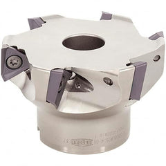 Tungaloy - 4" Cut Diam, 1-1/2" Arbor Hole Diam, Indexable Square-Shoulder Face Mill - Apex Tool & Supply
