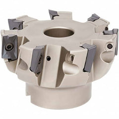 Tungaloy - 4" Cut Diam, 1-1/2" Arbor Hole Diam, Indexable Square-Shoulder Face Mill - Apex Tool & Supply