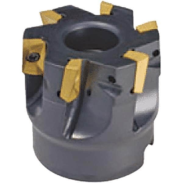 Tungaloy - 3" Cut Diam, 1" Arbor Hole Diam, Indexable Square-Shoulder Face Mill - Apex Tool & Supply