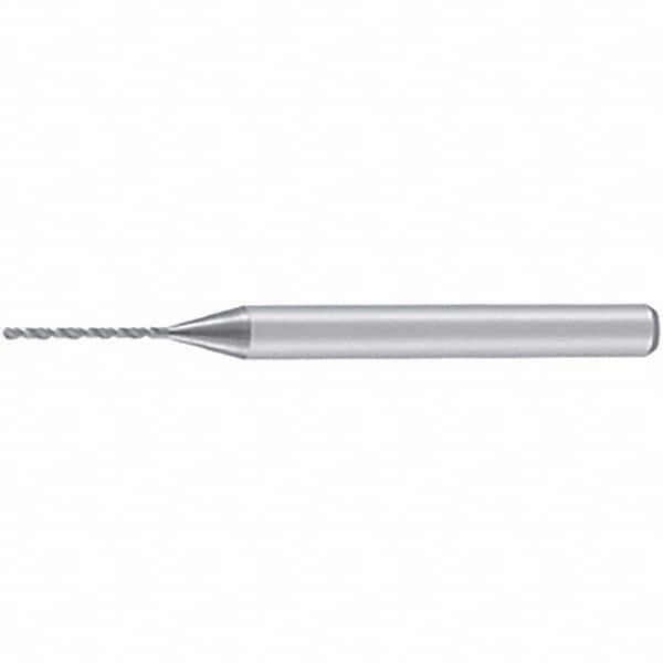 Tungaloy - 0.11mm, 140° Point, Solid Carbide Micro Drill Bit - Apex Tool & Supply