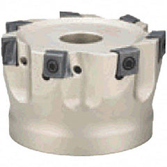 Tungaloy - 5" Cut Diam, 1-1/2" Arbor Hole Diam, Indexable Square-Shoulder Face Mill - Apex Tool & Supply