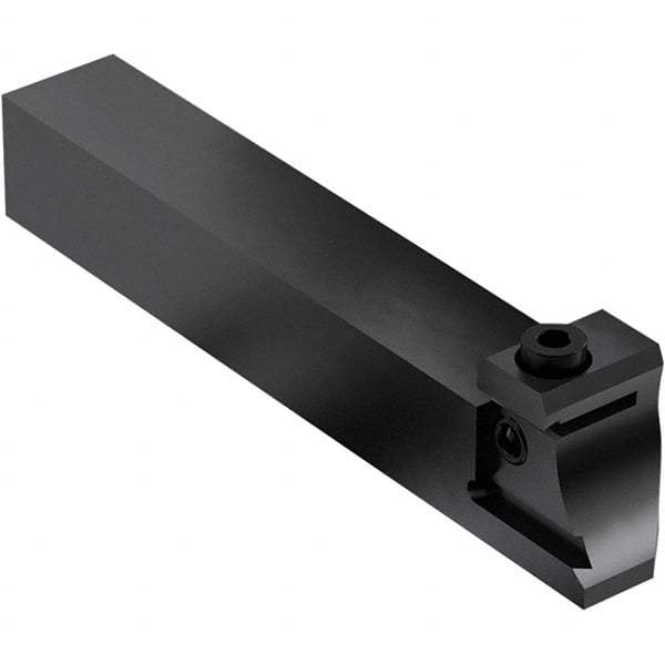 Seco - Tool Block Style 150.10-JETI, 15.49mm Blade Height, 80.3mm OAL, 3/4" OAH, Indexable Cutoff Blade Tool Block - 0.75mm Shank Height, 3/4" Shank Width, Through Coolant - Apex Tool & Supply