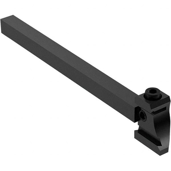 Seco - Tool Block Style 150.10-JETI, 15.49mm Blade Height, 136mm OAL, 10mm OAH, Indexable Cutoff Blade Tool Block - 10mm Shank Width, Through Coolant - Apex Tool & Supply