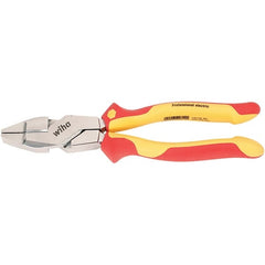 Wiha - Pliers Type: Insulated Linesman Pliers Jaw Type: Linesman - Apex Tool & Supply