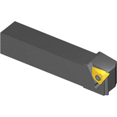 Vargus - External Thread, Left Hand Cut, 32mm Shank Width x 32mm Shank Height Indexable Threading Toolholder - 170mm OAL, 5VEL Insert Compatibility, NL Toolholder, Series V Style - Apex Tool & Supply
