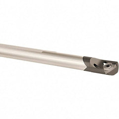 Vargus - Internal Thread, Left Hand Cut, 0.62" Shank Width x 0.59" Shank Height Indexable Threading Toolholder - 5" OAL, 4.0KIL Insert Compatibility, NVRC Toolholder, Series Mini 3 - Apex Tool & Supply