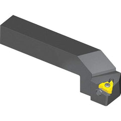 Vargus - External Thread, Left Hand Cut, 1" Shank Width x 1" Shank Height Indexable Threading Toolholder - 6" OAL, 4ER Insert Compatibility, AL Toolholder, Series Standard CQ - Apex Tool & Supply