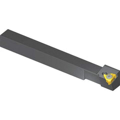 Vargus - Internal/External Thread, Left Hand Cut, 0.39" Shank Width x 0.39" Shank Height Indexable Threading Toolholder - 3.94" OAL, 2IL Insert Compatibility, OV Toolholder, Series Miniature Square Shank - Apex Tool & Supply