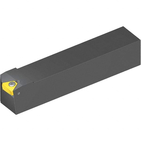 Vargus - External Thread, Right Hand Cut, 40mm Shank Width x 40mm Shank Height Indexable Threading Toolholder - 200mm OAL, 4ER Insert Compatibility, AL Toolholder, Series T+ Style - Apex Tool & Supply