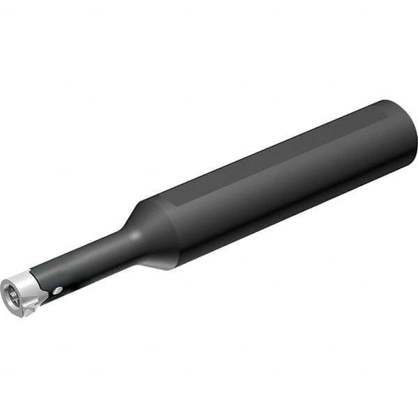 Vargus - External Thread, Right Hand Cut, 5/8" Shank Width x 5/8" Shank Height Indexable Threading Toolholder - 5" OAL, VGD3.0ER Insert Compatibility, VGE Toolholder, Series VG-Cut - Apex Tool & Supply