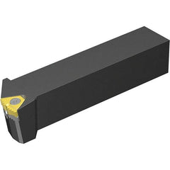 Vargus - External Thread, Right Hand Cut, 25mm Shank Width x 25mm Shank Height Indexable Threading Toolholder - 150mm OAL, 14DER Insert Compatibility, AL Toolholder, Series Standard - Apex Tool & Supply