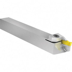 Vargus - External Thread, Right Hand Cut, 5/8" Shank Width x 5/8" Shank Height Indexable Threading Toolholder - 5" OAL, VGD3.0ER Insert Compatibility, VGE Toolholder, Series VG-Cut - Apex Tool & Supply