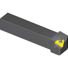 Vargus - External Thread, Left Hand Cut, 1" Shank Width x 1" Shank Height Indexable Threading Toolholder - 6" OAL, 4EL Insert Compatibility, AL Toolholder, Series Standard FQ - Apex Tool & Supply