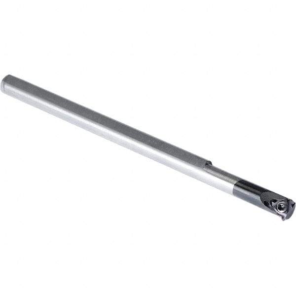 Vargus - Internal Thread, Left Hand Cut, 1/4" Shank Width x 0.2" Shank Height Indexable Threading Toolholder - 4" OAL, 4.0KIL Insert Compatibility, CNVRC Toolholder, Series Mini 3 - Apex Tool & Supply