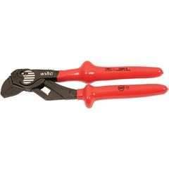 Wiha - 10" OAL, 1-7/8" Max Capacity, Quick-Adjusting Tongue & Groove Pliers - Apex Tool & Supply