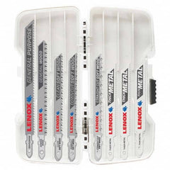 Lenox - Jig Saw Blade Sets Blade Material: Bi-Metal Minimum Blade Length (Inch): 3-5/8 - Apex Tool & Supply