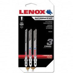 Lenox - Jig Saw Blade Sets Blade Material: Bi-Metal Minimum Blade Length (Inch): 3-1/2 - Apex Tool & Supply