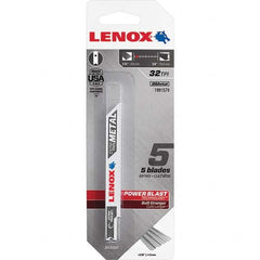 Lenox - Jig Saw Blades Blade Material: Bi-Metal Blade Length (Inch): 3-5/8 - Apex Tool & Supply