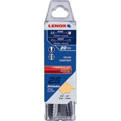Lenox - Jig Saw Blades Blade Material: Bi-Metal Blade Length (Inch): 3-1/2 - Apex Tool & Supply