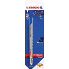 Lenox - Jig Saw Blades Blade Material: Bi-Metal Blade Length (Inch): 4-5/8 - Apex Tool & Supply