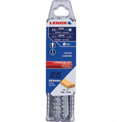 Lenox - Jig Saw Blades Blade Material: Bi-Metal Blade Length (Inch): 4 - Apex Tool & Supply