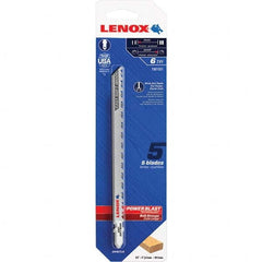 Lenox - Jig Saw Blades Blade Material: Bi-Metal Blade Length (Inch): 6 - Apex Tool & Supply